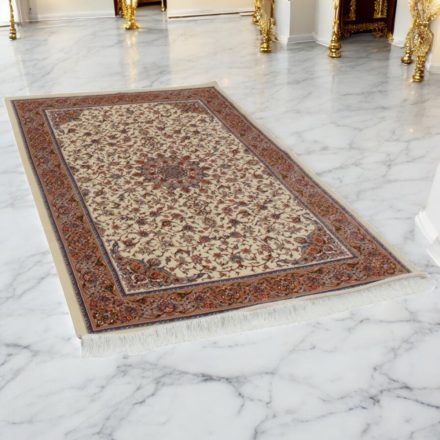Svilena preproga Reihan cream 120x180 Iranska svilena preproga iz viskoze