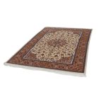 Svilena preproga Reihan 150x225 cm – krem viskozna preproga vrhunske kakovosti iz Irana