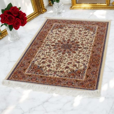 Svilena preproga Reihan cream 80x120 perzijska preproga iz viskozne svile