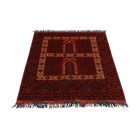 Preproga Afghan Kargai 104x146 ročno vozlana orientalska preproga