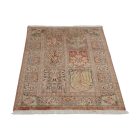 Kashmiri Silk preproga 158x95 cm – ročno vozlana svilena preproga iz Perzije