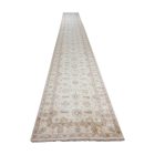 Tekač preproga Ziegler bež-rjava 112x969 ročno vozlana orientalska preproga