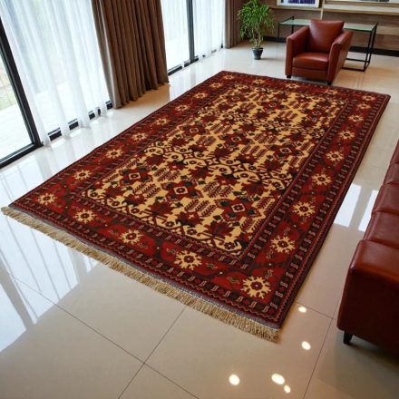 Afghan preproga Caucasian 195x295 ročno vozlana orientalska preproga
