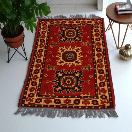 Preproga Afghan Kargai 61x96 ročno vozlana orientalska preproga