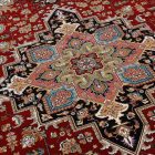 Perzijski preproga Heriz bordova 150x225 premium kakovostni preprogi iz akrila