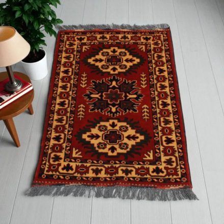 Preproga Afghan Kargai 60x96 ročno vozlana orientalska preproga