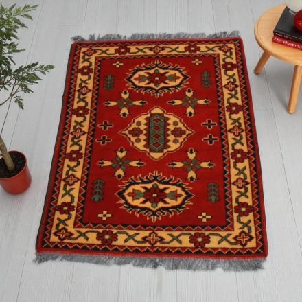 Preproga Afghan Caucasian Kargai 63x91 ročno vozlana klasična preproga