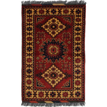 Preproga Afghan Caucasian Kargai 59x91 ročno vozlana orientalska preproga