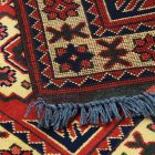 Preproga Afghan Caucasian Kargai 59x91 ročno vozlana orientalska preproga