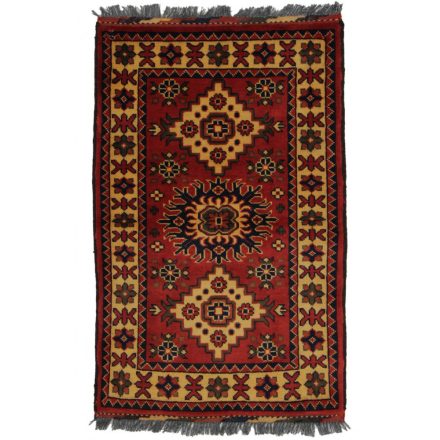 Preproga Afghan Caucasian Kargai 61x96 ročno vozlana orientalska preproga