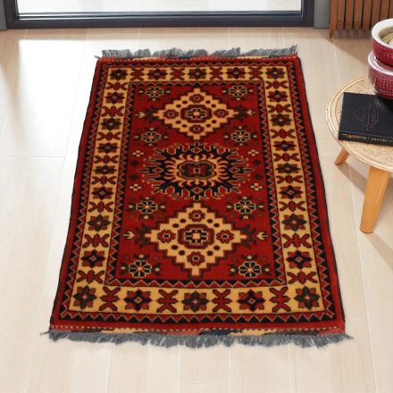 Preproga Afghan Caucasian Kargai 61x96 ročno vozlana orientalska preproga