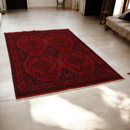 Afghan preproga Beljik 149x196 fino ročno vozlana preproga