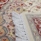 Perzijska preproga Isfahan 136x214 ročno vozlana iranska preproga za dnevno sobo