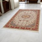 Iranska preproga Medalion 123x219 ročno vozlana perzijska preproga