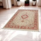 Perzijska preproga Isfahan 139x227 cm – ročno vozlana iranska prefinjena preproga
