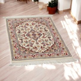   Perzijska preproga Isfahan 63x96 ročno vozlana iranska preproga