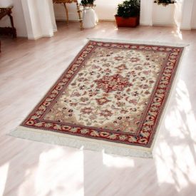 Perzijska preproga Kerman 80x132 cm – ročna izdelava in tradicionalna estetika