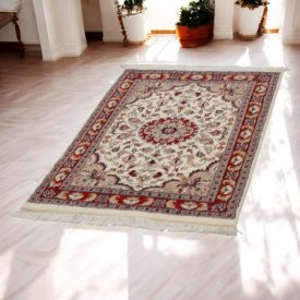 Perzijska preproga Kerman 78x127 ročno vozlana iranska preproga