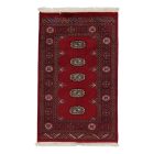 Pakistanska preproga bordo Bukhara 76x123 Ročno vozlana orientalska preproga