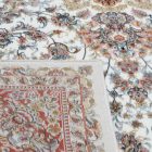 Perzijski preproga Nain bež 150x225 luksuzni preproga iz akrila