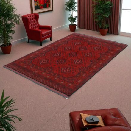 Afghan preproga Caucasian 123x187 ročno vozlana orientalska preproga