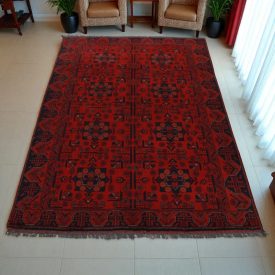   Afghan preproga Khal Mohammadi 120x184 ročno vozlana orientalska preproga