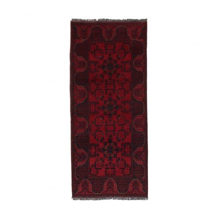 Preproga Afghan bordo Bukharai 187x82 ročno vozlana klasična preproga