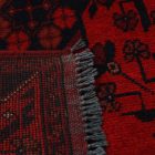 Preproga Afghan bordo Bukharai 187x82 ročno vozlana klasična preproga