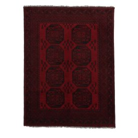 Orientalska preproga bordo Aqchai 149x192 ročno vozlana preproga