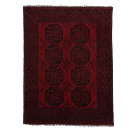 Orientalska preproga bordo Aqchai 149x192 ročno vozlana preproga