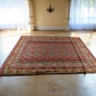 Kilim preproga 404x814 cm – zelo velika ročno tkana afgan volnena preproga