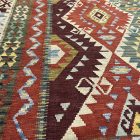 Kilim preproga 404x814 cm – zelo velika ročno tkana afgan volnena preproga