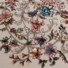 Perzijski preproga Kerman bež 150x225 luksuzni preproga iz akrila