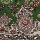 Perzijski preproga Isfahan zelena 150x225 premium kakovostni preprogi iz akrila