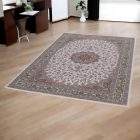 Luksuzna akrilna preproga z vzorcem Isfahan - bež 150x225