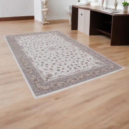 Perzijski preproga Isfahan bež 150x225 luksuzni preprogi iz akrila za dnevno sobo