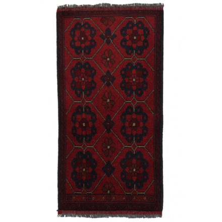 Preproga Afghan Kargai Caucasian 49x97 Ročno izdelana preproga
