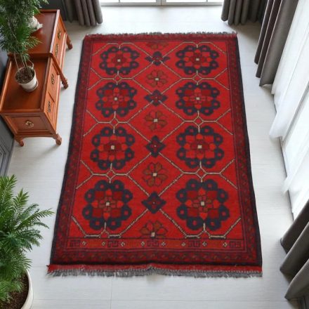 Preproga Afghan Kargai Caucasian 49x97 Ročno izdelana preproga