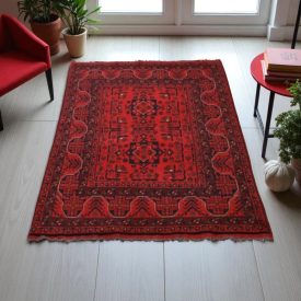   Preproga Afghan Bukhara 102x154 ročno vozlana orientalska preproga