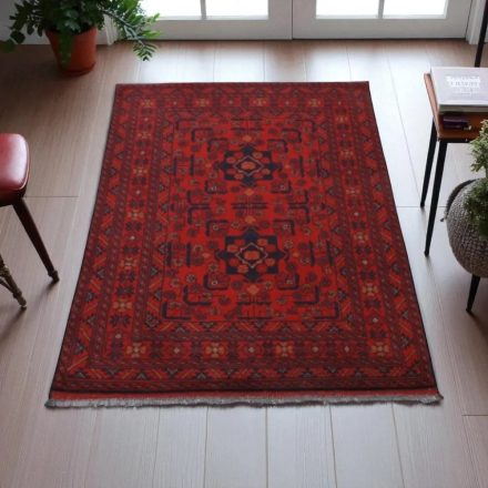 Preproga Afghan Bukhara 94x145 ročno vozlana klasična preproga