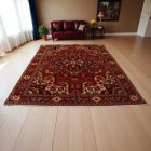 Velika preproga Bakhtiari 236x326 ročno vozlana perzijska preproga za dnevno sobo