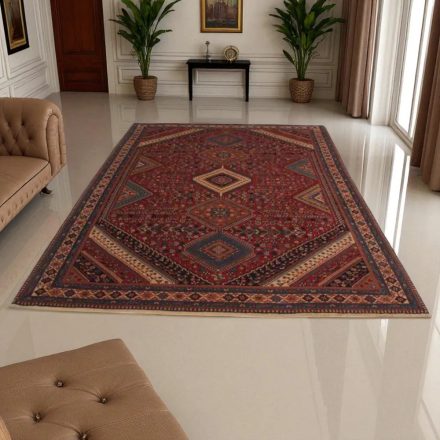 Iranska preproga Yalameh 218x293 ročno vozlana perzijska preproga za dnevno sobo