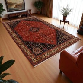   Perzijska preproga Abadeh 202x310 ročno vozlana preproga za dnevno sobo