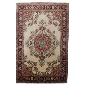 Perzijska preproga Tabriz 199x305 ročno vozlana iranska preproga za dnevno sobo