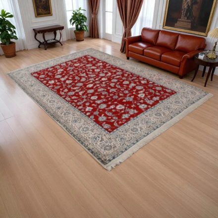 Perzijska preproga Nain 198x293 cm – ročno vozlana klasika za prostorne dnevne sobe