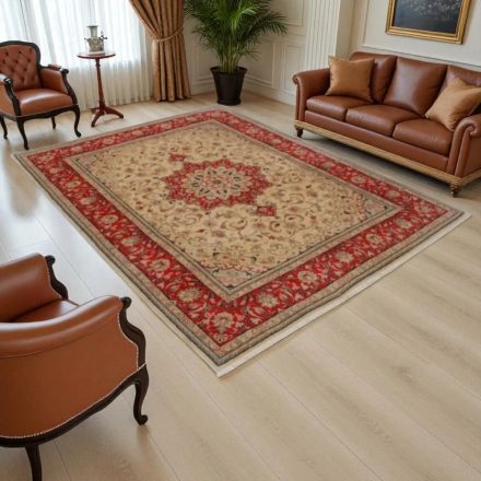 Perzijska preproga Yazd 199x255 ročno vozlana iranska preproga za dnevno sobo