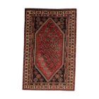 Shiraz preproga 159x248 cm – ročno vozlana iranska preproga z nomadsko estetiko