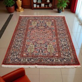   Perzijska preproga Quchan 130x184 Ročno vozlana iranska preproga