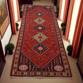   Tekač preproga Guchan 80x285 ročno vozlana iranska preproga