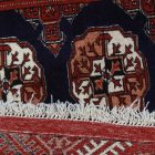 Iranska preproga Turkoman 113x156 ročno vozlana perzijska preproga